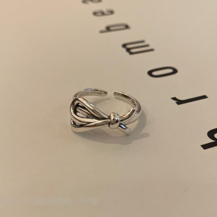 Adjustable Bow Open Ring for Women