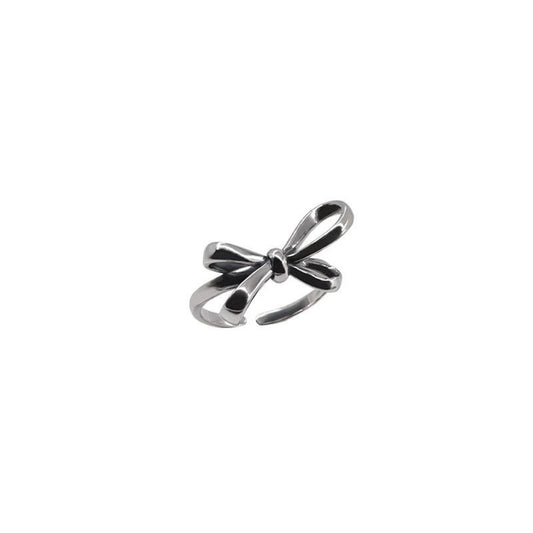 Adjustable Bow Open Ring for Women