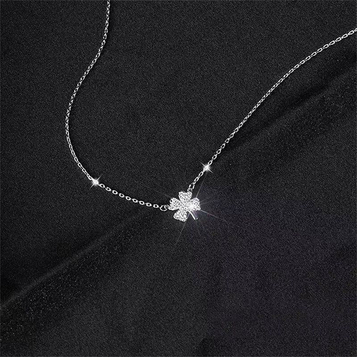 Four Leaf Clover Pendant Necklace for Women