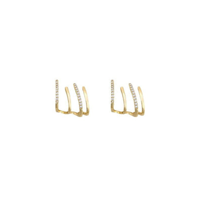 Minimal Geometric Stud Earrings for Women